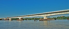 Brug over de Rhône van de LGV Méditerranée