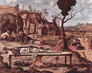 Vittore Carpaccio (1472-1526), Le Tombeau du Christ.