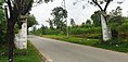Gapura selamat datang di Kelurahan Pondok Sayur