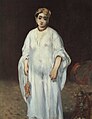 Edouard Manet: Junge Frau in orientalischem Gewand Öl auf Leinwand (um 1871)