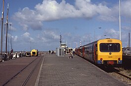 Waadrinner op Stasjon Harns Haven yn 1986