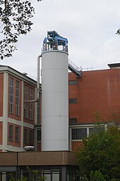 Vertical cooling crystallizer in a beet sugar factory. 1-cooling-crystallizer-schladen.JPG