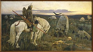 Viktor Vasnetsov: A Knight at the Crossroads (...