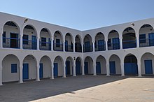 The exterior of Hara Seghira Synagogue