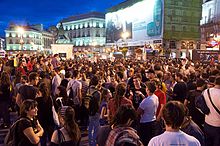 The night of 17 May in Puerta del Sol Acampada Sol ph03.jpg