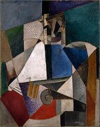 Albert Gleizes, 1914-15, Portrait of an Army Doctor (Portrait d'un medecin militaire), oil on canvas, 119.8 x 95.1 cm, Solomon R. Guggenheim Museum.jpg