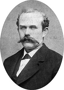 19th-century man with moustache