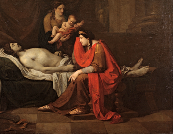 Андромаха оплакивает убитого Гектора (1809)
