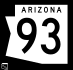 State Route 93 marker