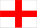 weiße Flagge mit rotem Kreuz