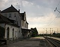 Bahnhof Söflingen mit Oberleitung (2009/10)