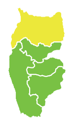 Map of Baniyas District within Tartus Governorate