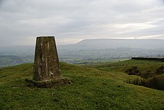 Beacon Hill overlooking Ribble Valley