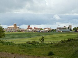 Skyline of Becerril de Campos