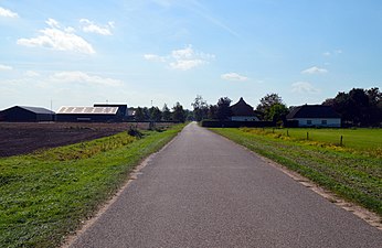 Boerderijen en woningen aan de Bijsterhuizenstraat