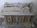 North side of chest tomb