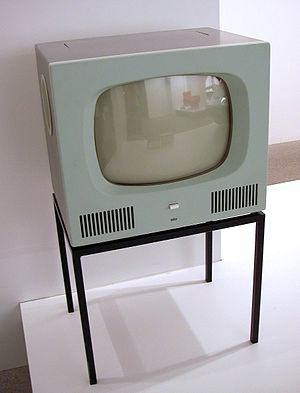 Braun HF 1 television receiver, Germany, 1958