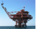 Image 103An offshore platform in the Darfeel Gas Field (from Egypt)