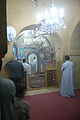 Im Inneren der Kirche des Klosters Deir el-Anba Bachum