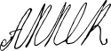 ماری دوم's signature