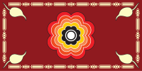 斯里兰卡总统旗帜(邁特里帕拉·西里塞納所使用)