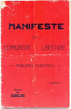 Image illustrative de l’article Manifeste du communisme libertaire