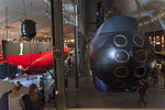Ubåtshallen på Marinmuseum i Karlskrona informerar om det svenska ubåtsvapnets historia.