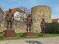 Hattingen, modern monument: Menschen aus Eisen