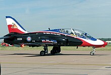 RAF Hawk T1A, marking the 85th anniversary of No. 4 Flying Training School Hawk.t1a.xx159.arp.jpg