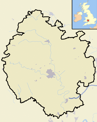Location map United Kingdom Herefordshire