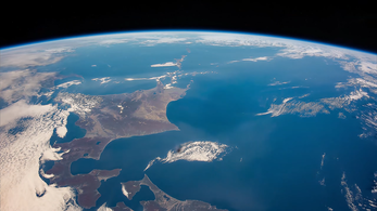 Hokkaido seen from the International Space Station