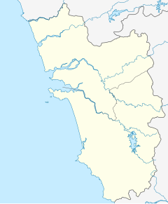 શાપોરા કિલ્લો is located in Goa