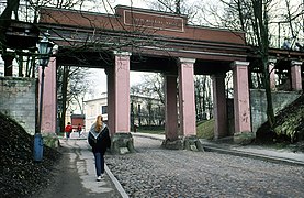 Le pont de l'ange en 1991.