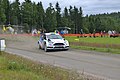 Juho Hänninen au rallye de Finlande 2015, en WRC