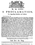 Proclamation of Rebellion