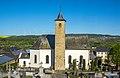 Kirche St-Sébastien mit Friedhof