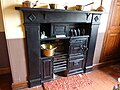 Cooking range in the kitchen