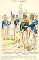 Niederlande. Linien-Infanterie. Miliz. 1815