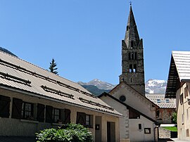 The church of Saint-Laurent, in Les Vigneaux