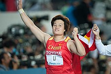 Li Yanfeng Daegun MM-kilpailuissa 2011.