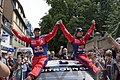 Loeb et Elena au Rallye d'Allemagne 2008