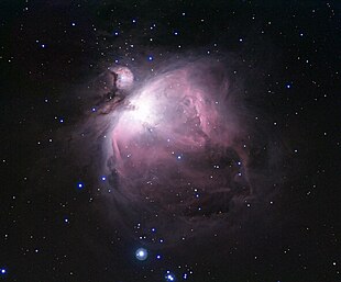 M42/43 & NGC 1980 (Sterne unten Mitte)