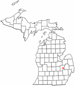 Former Location of Kearsley Township within Genesee County, Michigan.