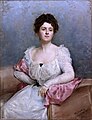 Elsie Woodbury Brown, retrato de Raimundo de Madrazo donado en 1921 por Miguel Blay en nombre de Federico Carlos de Madrazo (Prado –en depósito en el Museo Provincial de Lugo–).