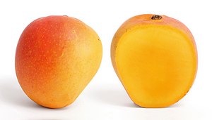 Mango and its cross section