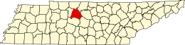 Contea di Davidson – Mappa