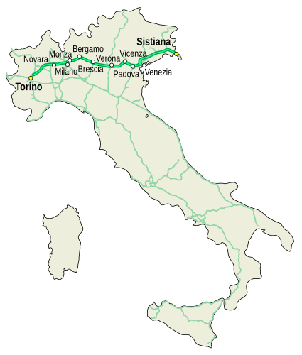 File:Mappa autostrada A4 Italia.svg