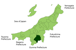 Minami-Uonuma – Mappa