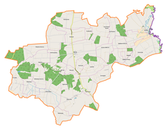 Mapa lokalizacyjna gminy Mircze