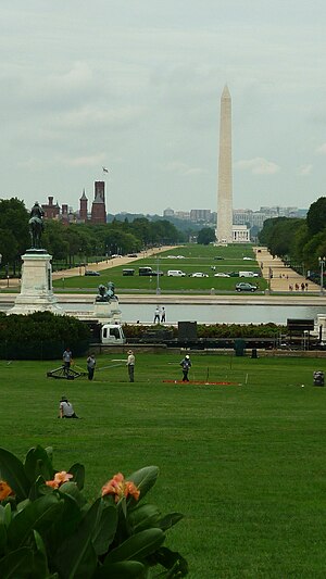 English: Picture of the National Mall in Washi...